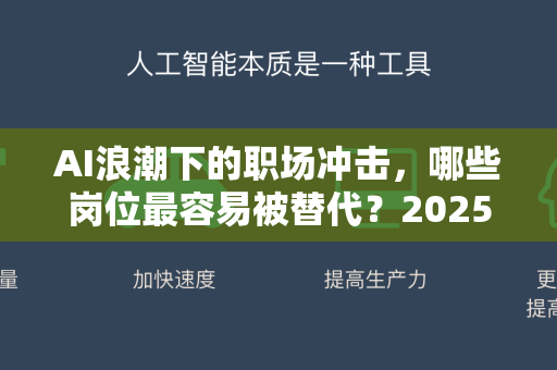 AI浪潮下的职场冲击，哪些岗位最容易被替代？2025年最新趋势解读