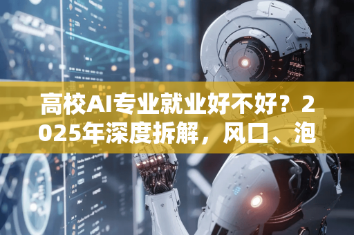 高校AI专业就业好不好？2025年深度拆解，风口、泡沫与真实出路