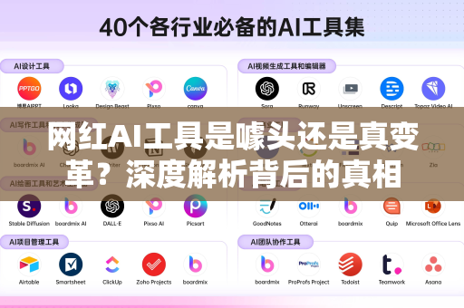 网红AI工具是噱头还是真变革？深度解析背后的真相