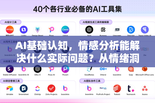 AI基础认知，情感分析能解决什么实际问题？从情绪洞察到商业落地-第1张图片-星博讯网络科技知识-SEO优化技巧|AI知识科普|互联网行业干货大全