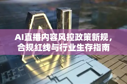 AI直播内容风控政策新规，合规红线与行业生存指南-第1张图片-星博讯网络科技知识-SEO优化技巧|AI知识科普|互联网行业干货大全