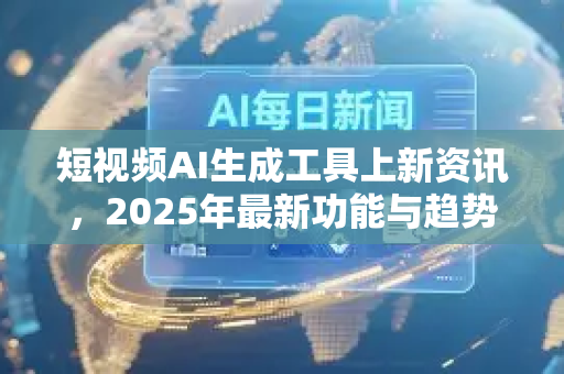 短视频AI生成工具上新资讯，2025年最新功能与趋势全盘点