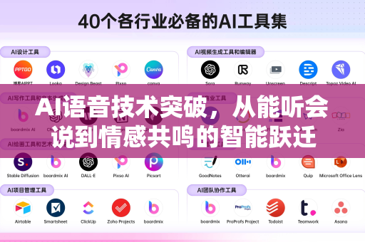 AI语音技术突破，从能听会说到情感共鸣的智能跃迁