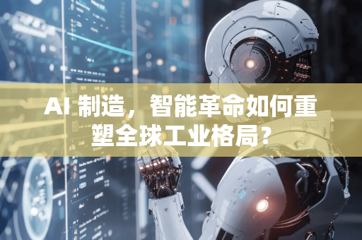 AI 制造，智能革命如何重塑全球工业格局？-第1张图片-星博讯网络科技知识-SEO优化技巧|AI知识科普|互联网行业干货大全