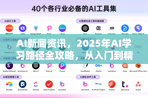 AI新闻资讯，2025年AI学习路径全攻略，从入门到精通的实战指南