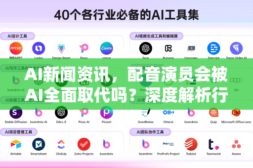 AI新闻资讯，配音演员会被AI全面取代吗？深度解析行业未来
