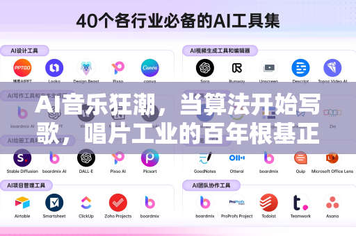 AI音乐狂潮，当算法开始写歌，唱片工业的百年根基正在崩塌