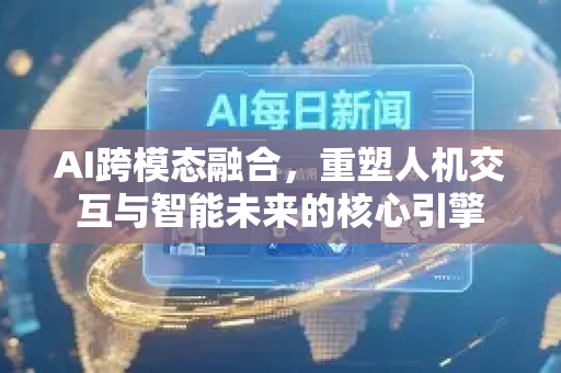 AI跨模态融合，重塑人机交互与智能未来的核心引擎